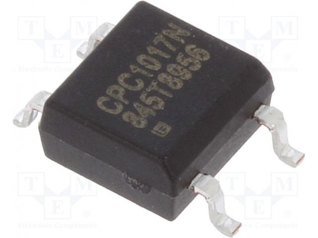 CPC1017N Pusvadītāju relejs, SPST-NO, IXYS, SOP4