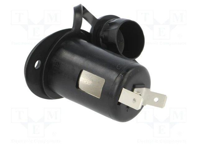 Auto ligzda piepīpētājam šasijai ieskrūvējama, 6.3mm, max.13.6VDC/20A