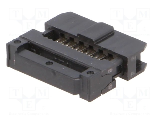 12pin(2x6), IDC, "mama/šleife", solis=2.0x2.0mm, taisns