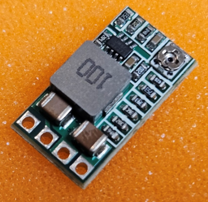 Modulis: Pārveidotājs, step down, Uie=4.5V-24V, Uiz=0.8V-24V, 2A, ADJ/1.8V/2.5V/3.3V/5V/9V/12V, 80..96%, 20x10x4mm, MP2315S