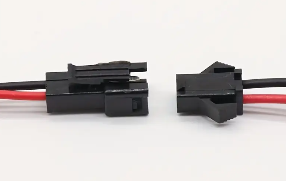 Vadu komplekts RCY, 2pin, spraudnis/ligzda, ar vadiem L=85mm, 250V/3A