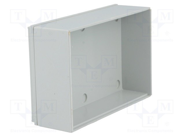 Plastmasas korpuss, 60x90x28mm, ABS, pelēkā krasa