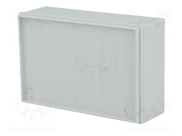 Plastmasas korpuss, 60x90x28mm, ABS, pelēkā krasa