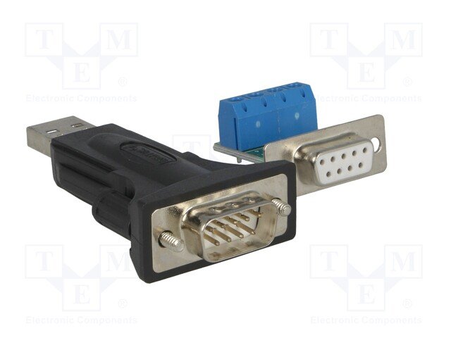 USB-A štekers/RS485 štekers, FTDI/FT232RL konverters, adapters+vads, 0.8m