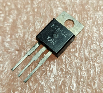 KT854A(КТ854А) Tranzistors NPN, 600V, 10A, 60W, 10MHz => MJE13009, TO-220