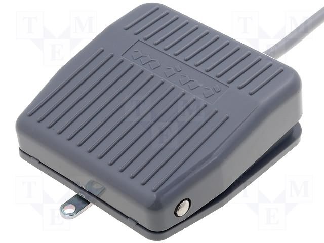 Kāju pedālis, SPDT, 10A/AC250V, bez fiksacijas