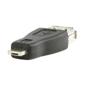 MicroUSB-B štekers uz USB-A ligzda, savienotājs