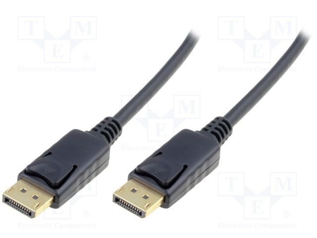 DISPLAYPORT štekers/DISPLAYPORT štekers, vads, v.1.4, 1m