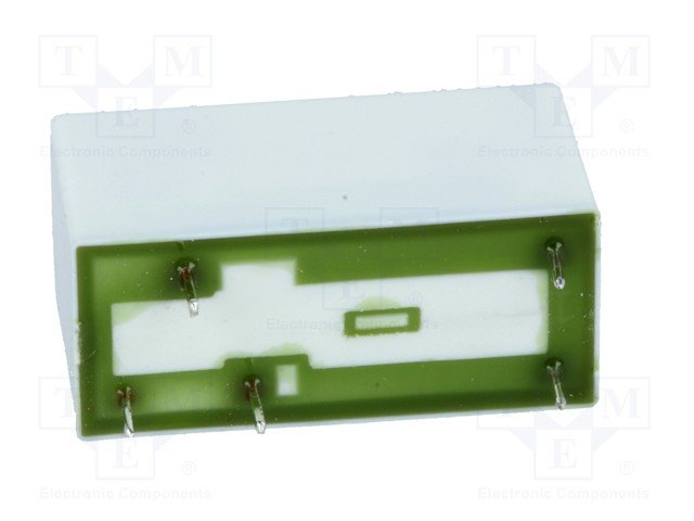 Relejs 230V/AC, SPDT, 12A/250VAC, 12A/24VDC, 38.5kΩ(6mA), IP67, viens kontakts uz pārslēgšanu, 28.5x12.7x15.7mm, RELPOL