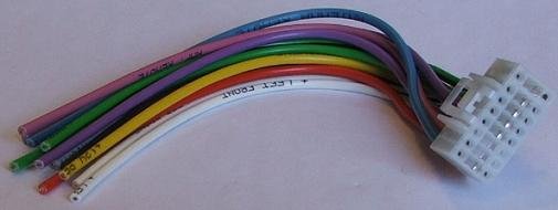 ZRS-40 štekers ALPINE 7513 auto savienotājvads => ZRS-44