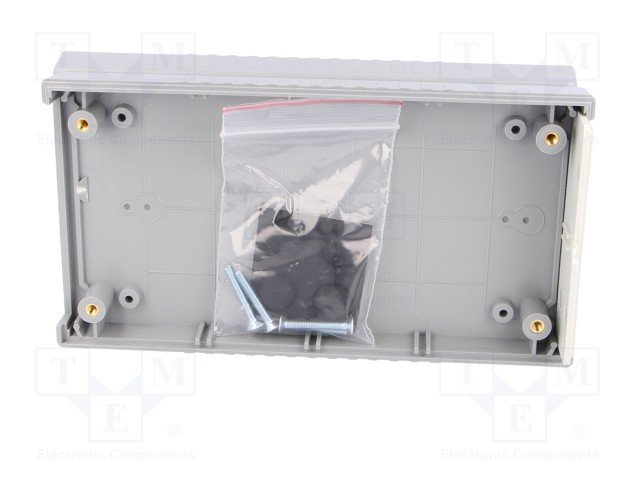 Plastmasas korpuss, 80x150x30mm, IP54, ABS, pelēkā krasa