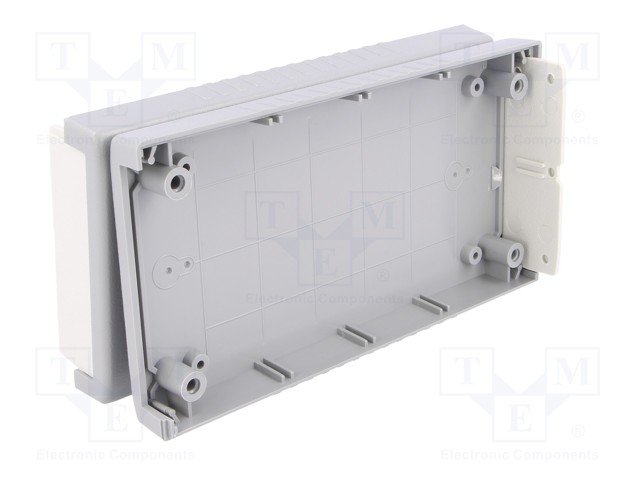 Plastmasas korpuss, 80x150x30mm, IP54, ABS, pelēkā krasa