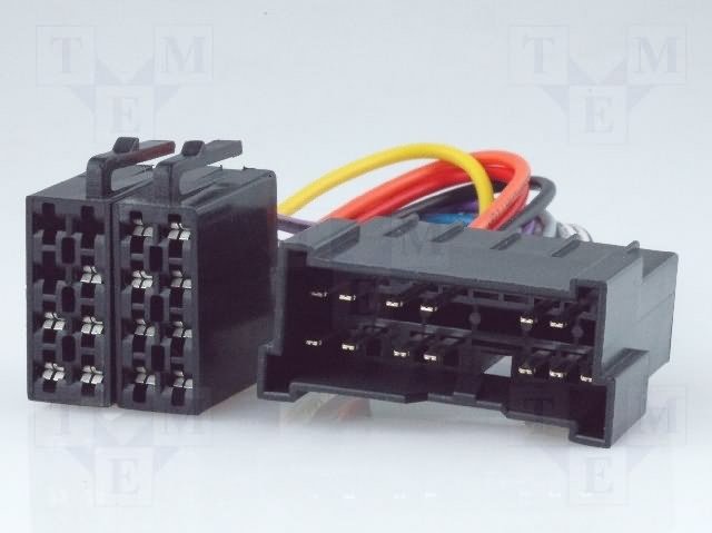 ZRS-AS-12B HYUNDAI2=>ISO auto savienotājvads, Hyundai, Kia