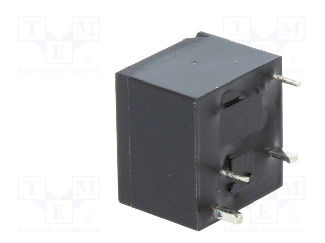 Relejs DC12V, SPST-NO, 20A/12VDC, 254Ω(47mA), viens kontakts uz saslēgšanu, 12x12.9x9.9mm, HONGFA RELAY