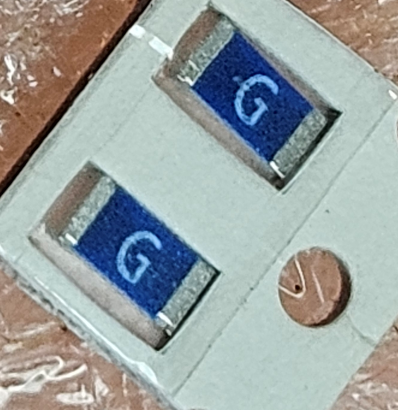 Drošinatajs SMD 1206 0.75A(G), 63V, fast