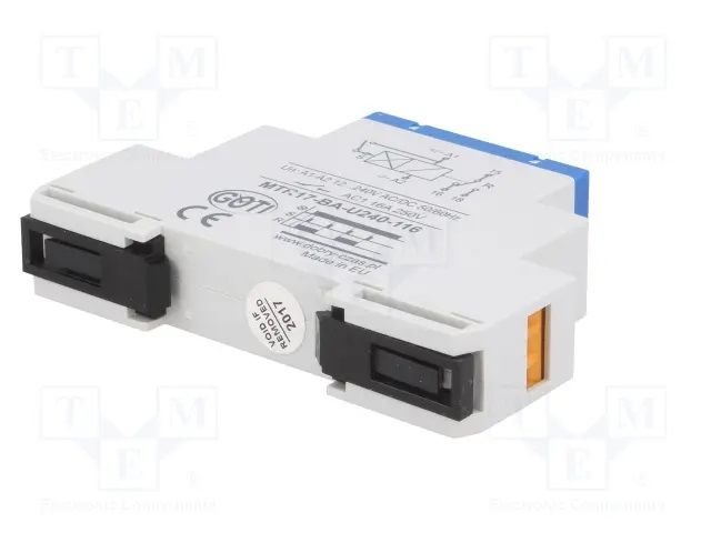 Laika relejs, SPDT, 16A/250VAC, 12...240VAC, 12...240VDC, IP20, bistable operation controlled with S contact