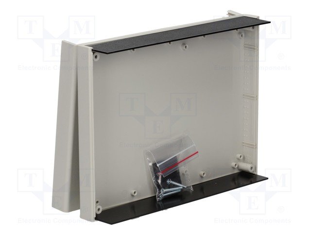 Plastmasas korpuss, 225x165x40mm, IP54, ABS, pelēkā krasa