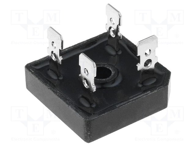 BR3510 Tiltiņš 1000V, 35A, plakana veida, biezums 11mm, izvadi 6.4*0.8mm