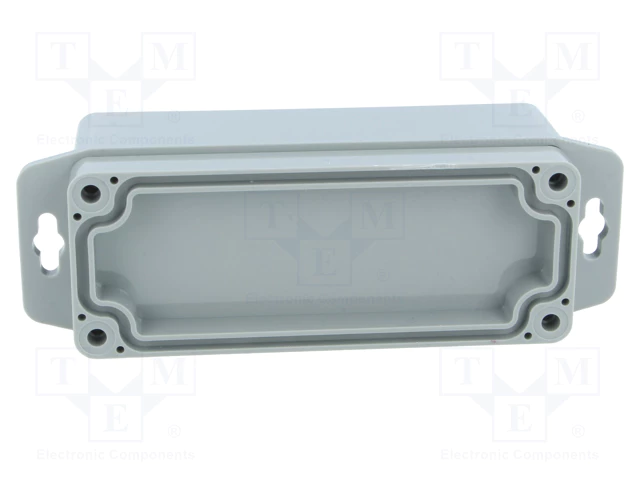 Plastmasas korpuss, 35x90x35mm, IP65, ABS, pelēkā krasa, ar piestiprinājumiem