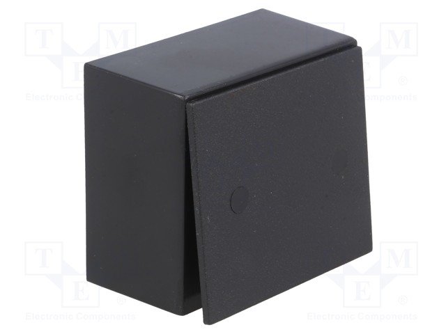 Plastmasas korpuss, 46x52x26mm, ABS,  melnā krasa