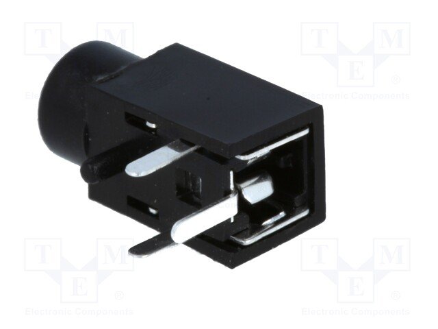 2.5mm ligzda, mono, plastmasas, THT, on/off, CLIFF