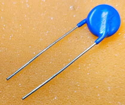 SIOV-S10K275 varistors metal oxide 275V/AC, 350V/DC, 430V, 2500A, 43J, Ø10mm => JVR10N431K