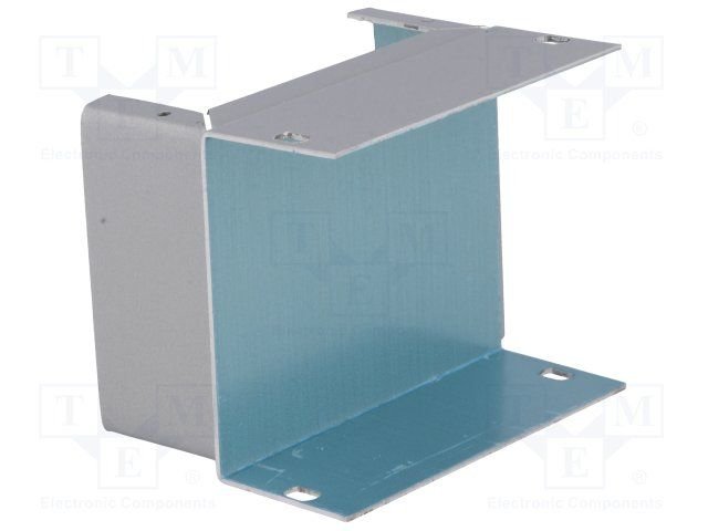 Alumīnja korpuss "AL BOX", 72x57x28mm