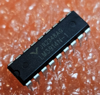 LM3914N Mikroshēma Dot/Bar Display Driver, DIP18