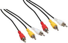 3RCA štekers/3RCA, štekers vads, 1.5m