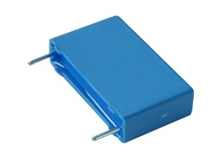 390nF, 250VDC, ±10%, plēves, poliefirs kondensators, 27.5mm, 30x13x22mm