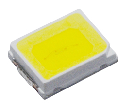 Gaismas diode SMD, aukstā balts(5000-6500K), 3528, 20-27lm, 2.8...3.8V/60mA, 120grad., PLCC2