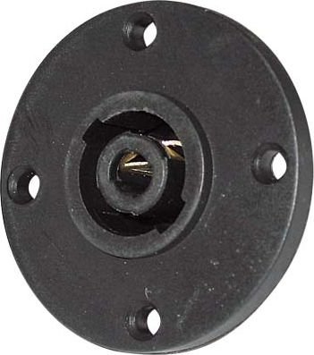 4pin, speakon ligzda uz šasijai apaļš, CLIFFCON S, Ø50x35mm