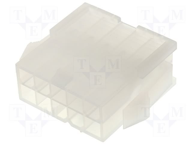 10pin(2x5), korpuss kontaktam "papa", 4.2x4.2mm, Mini-Fit® serija, taisns