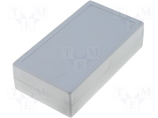 Plastmasas korpuss, 35x63x18mm, ABS, pelēkā krasa