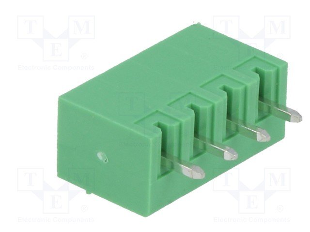 Terminal blocks PCB, štekers/ligzda, 4pin, 3.81mm, 7A