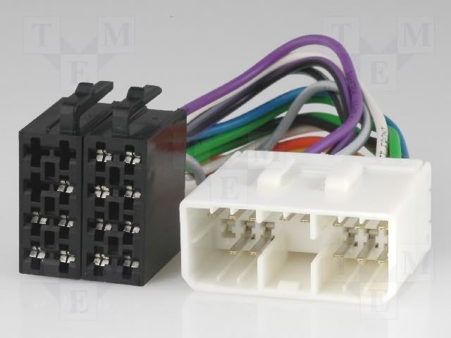 ZRS-AS-11B štekers Hyundai Accent Sonata Pony ->1998 ISO auto savienotājvads