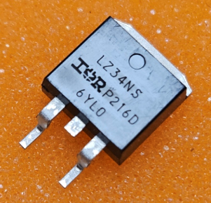 IRLZ34NS SMD Tranzistors N-FET, LogL(1...2V), 55V, ±16V, 30A, 68W, 0R035, TO-263