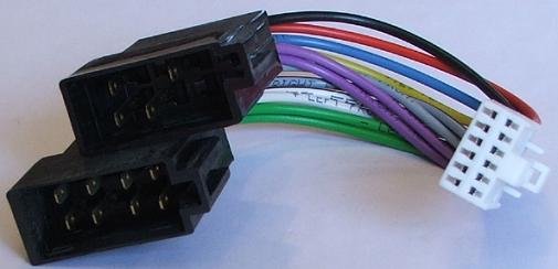 ZRS-112 štekers PANASONIC CQ858EG=>ISO auto savienotājvads