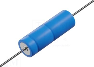 220/25V, 105C, Ø6.5x18mm, ±20%, Kondensators elektrolītisks, 2500h, VISHAY, ar lokaniem aksialiem izvadiem
