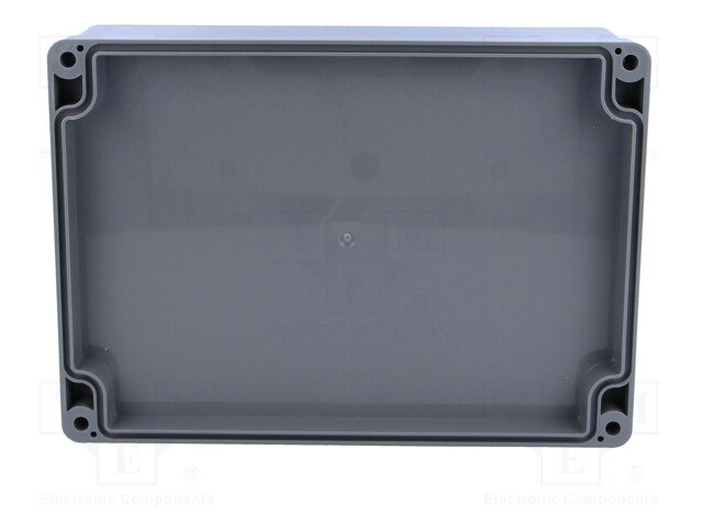 Plastmasas korpuss, 121x171x55mm, IP65, ABS, pelēkā krasa