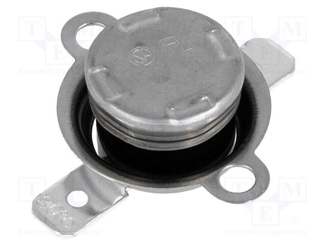 BT-L-080 Termostats, 80C/65C, ±3°C, NC, 250V/10A, Ø16x12mm, - -