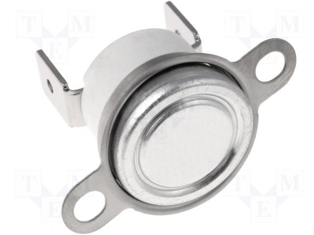BT-H225C Termostats, 225C/175C, NC, 250V/10A, Ø16x12mm, ||