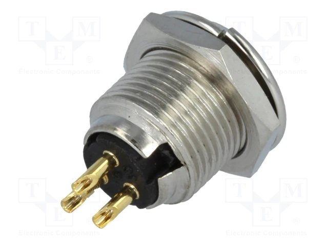 XLR mini 3PIN štekers, skrūvejama uz šasijai