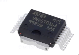 VND5T016A SMD Mikroshēma, power switch, high-side, 70A, 8...36V, PowerSO16