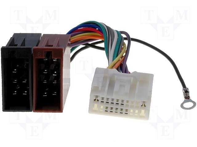 ZRS-178 Connector for radio=>ISO; Citroen, Mitsubishi, Peugeot, Pēc iepriekšēja pasūtījuma