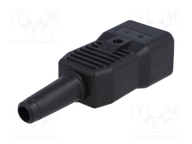 Tikla štekers, 250VAC, 16A, C20(I), IEC60320, vadam, taisns, SCHURTER