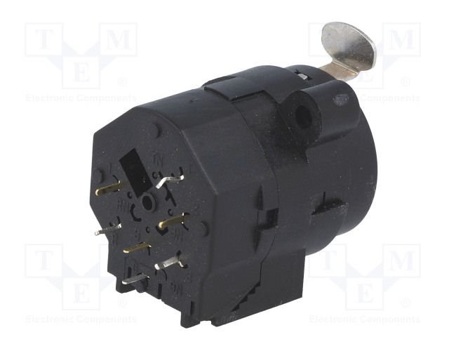 XLR 3PIN, ligzda/6.35mm ligzda, šasijai (2 skrūves), taisna, AMPHENOL