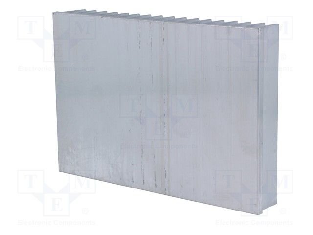 Radiators 150x100x25mm, aluminijs, sudraba krāsa