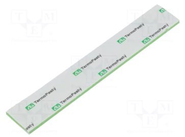 Siltumvadītāja lente, 20*130mm, h=2mm, 1.5W/mK, divpusējs, ar līmi