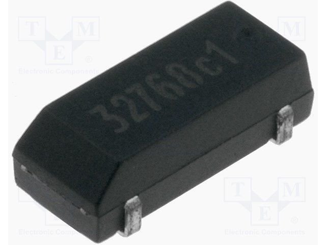 32.768KHz, SMD CQ kvarcs, ±20ppm, 6pF, 8.7x3.7x2mm